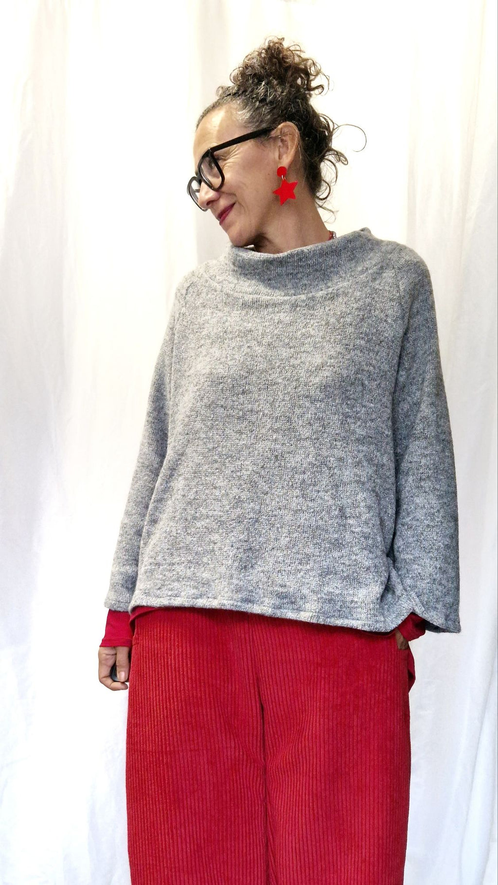 Raglan collo ad anello