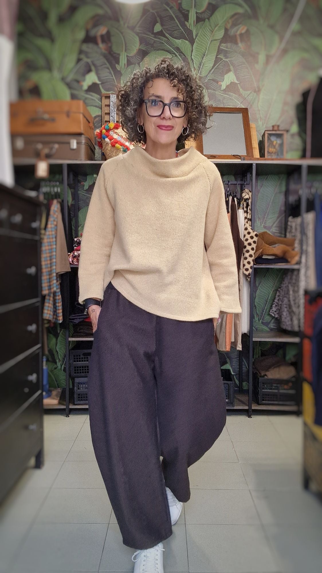 Raglan collo ad anello